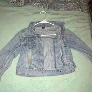 light wash jean jacket